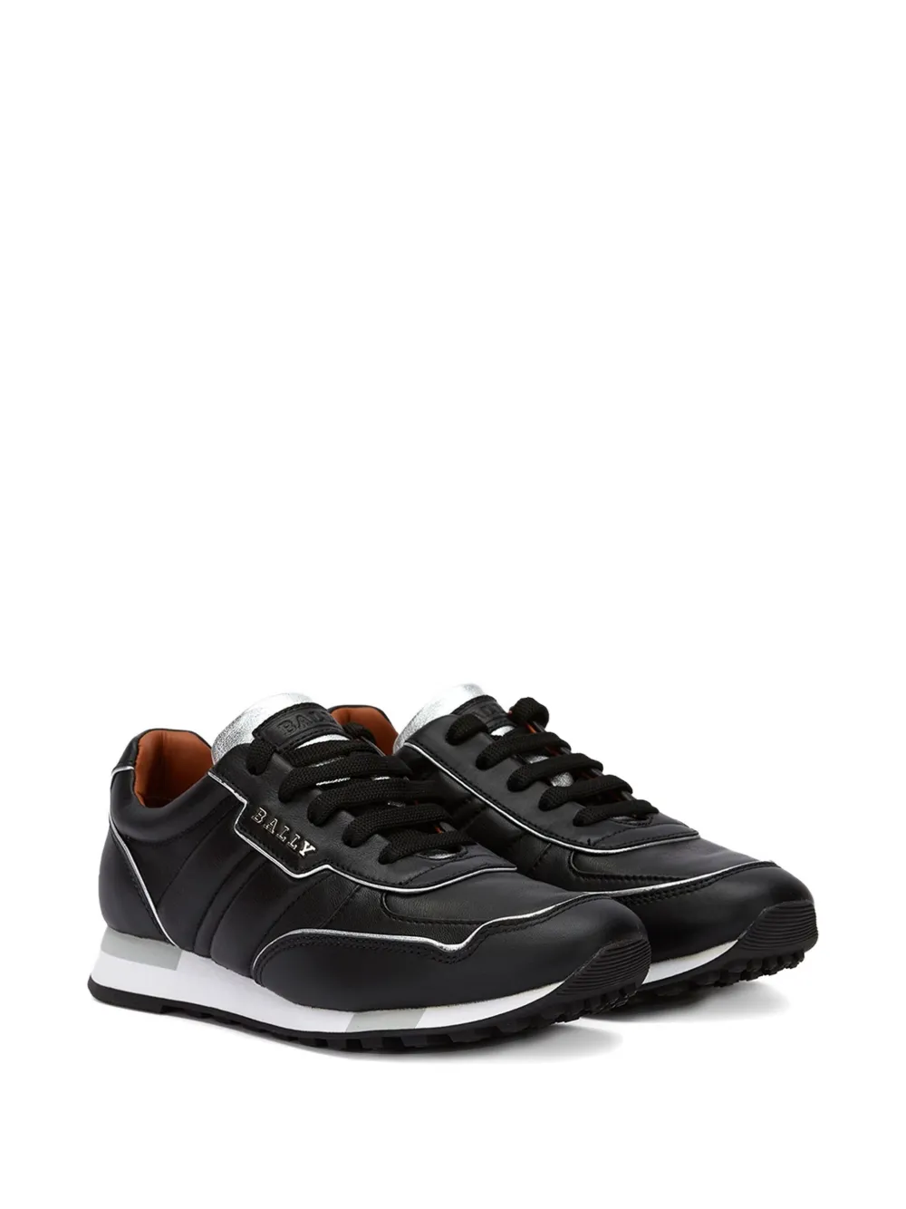Bally leather logo-detail sneakers Black