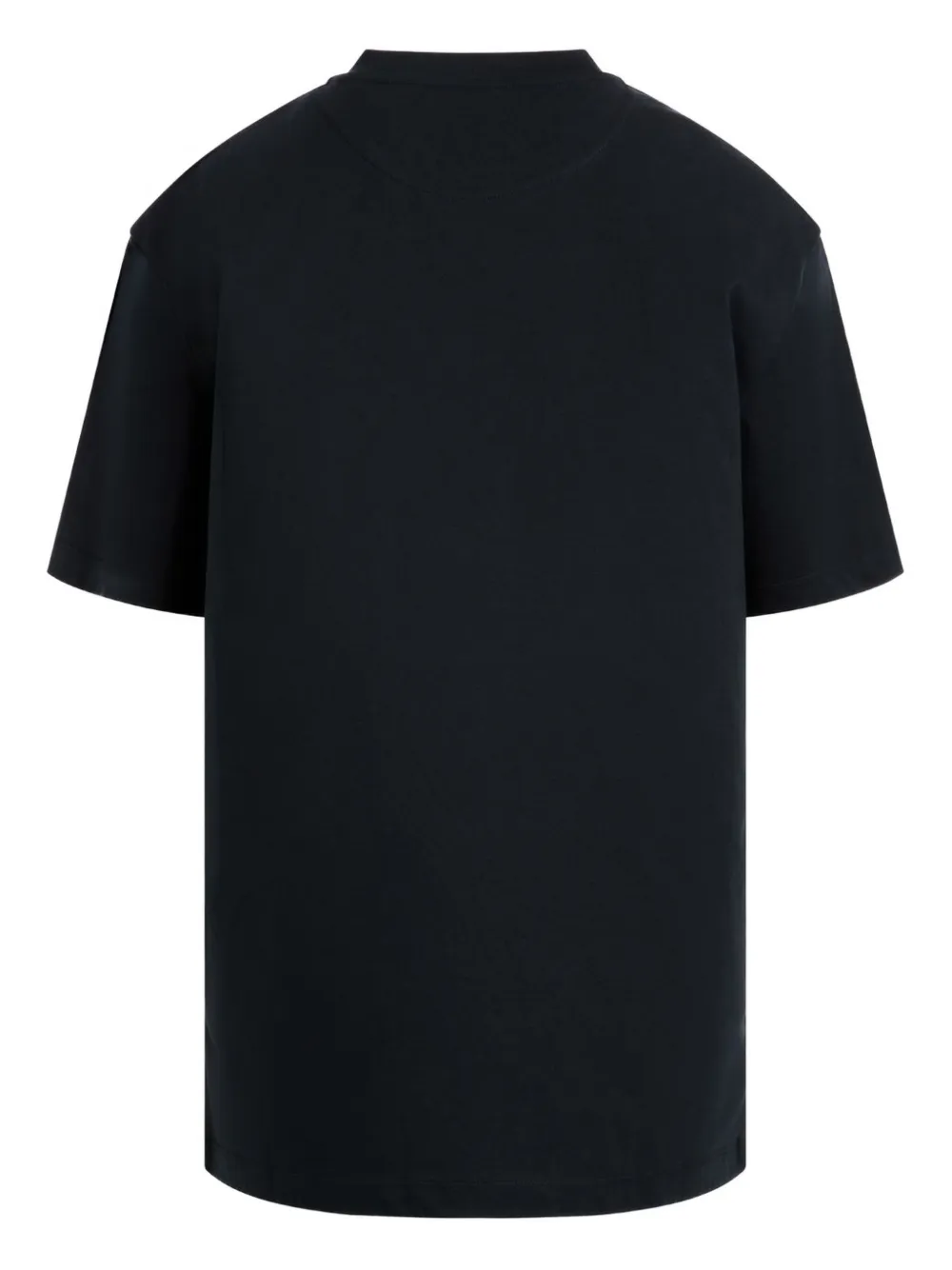 Bally embroidered logo T-shirt Blauw