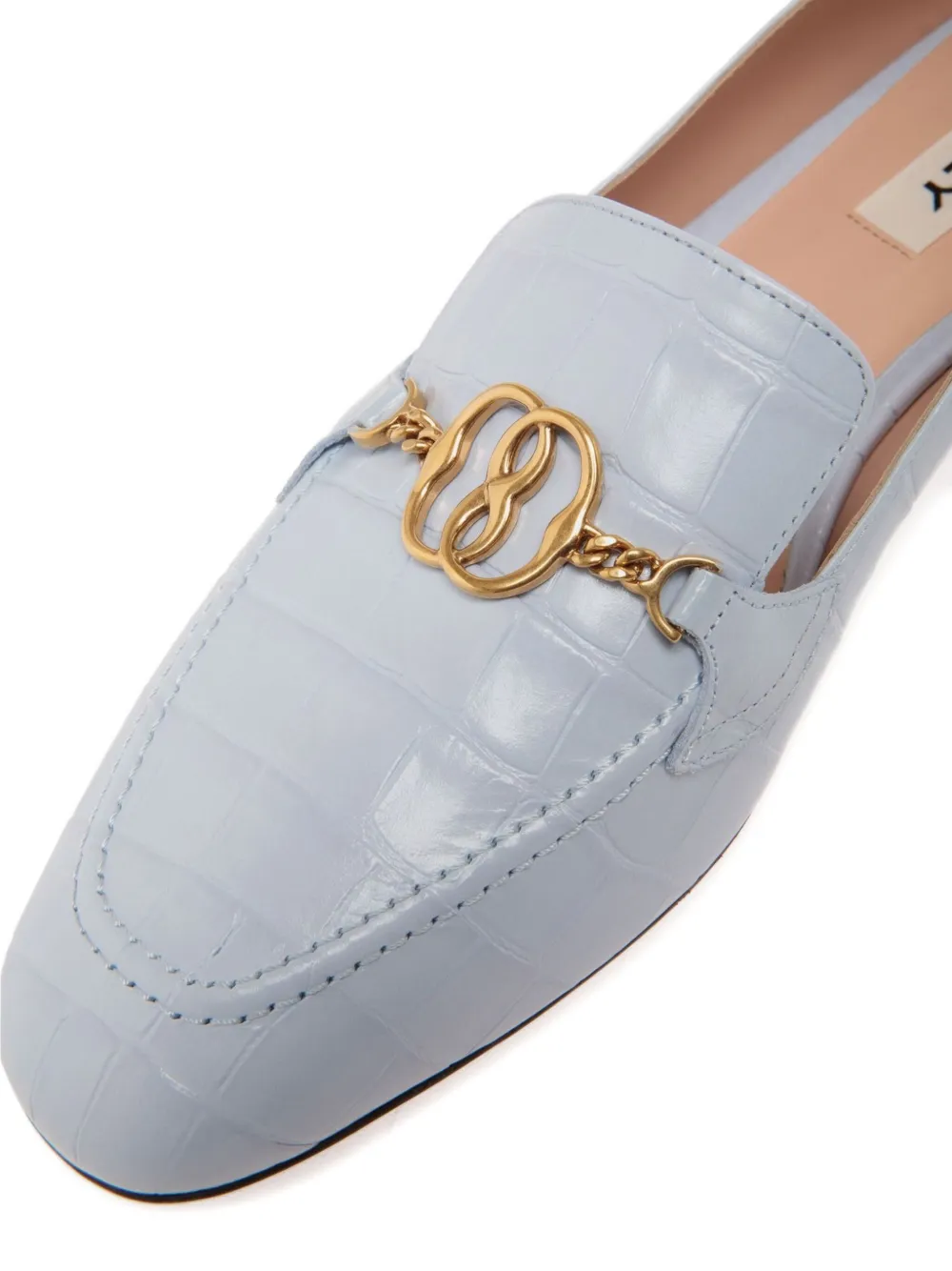 Bally Obrien loafers verfraaid met ketting Blauw