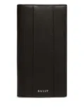 Bally ribbed leather wallet - Black
