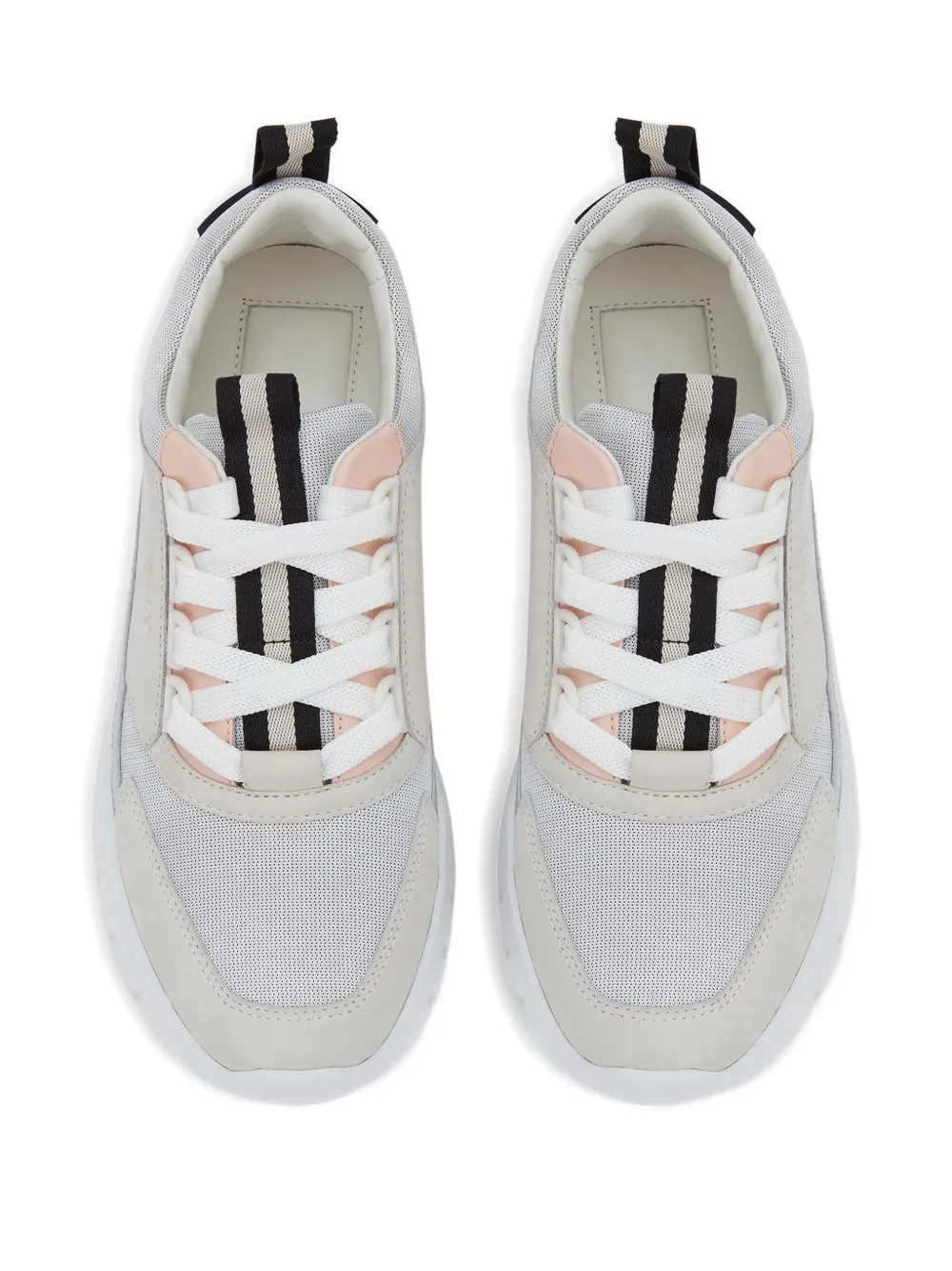 Bally panelled leather low-top sneakers Multicolour