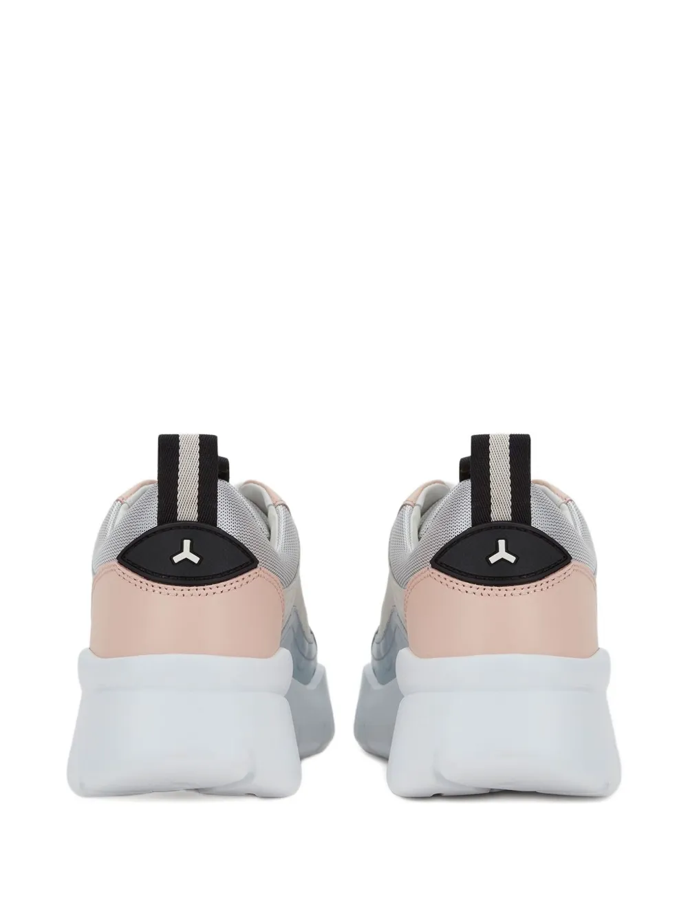 Bally panelled leather low-top sneakers Multicolour
