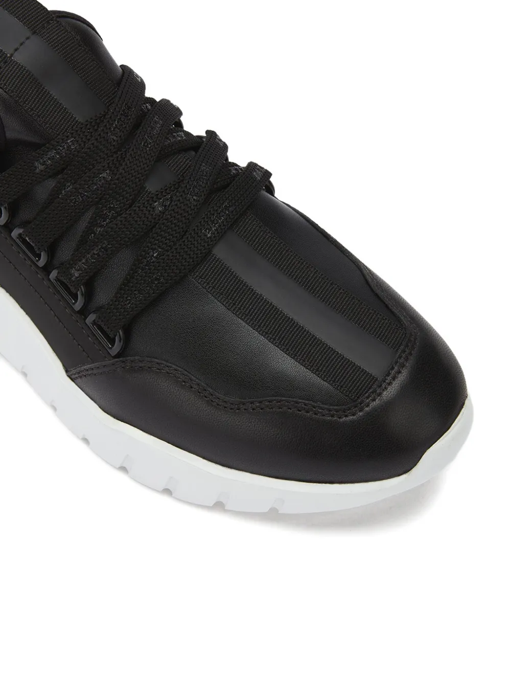 Bally lace-up leather sneakers Black