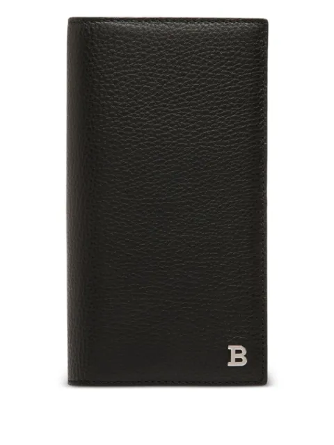Bally embossed-leather continental wallet