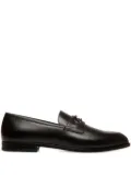 Bally metal-hardware leather loafers - Black