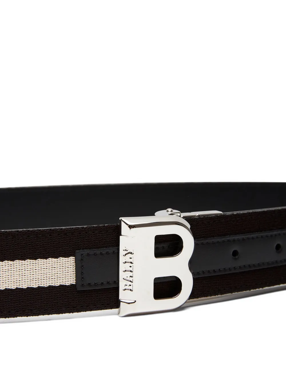 Bally Gestreepte riem Zwart