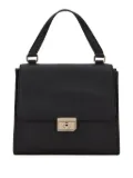 Bally top-handle clasp bag - Black