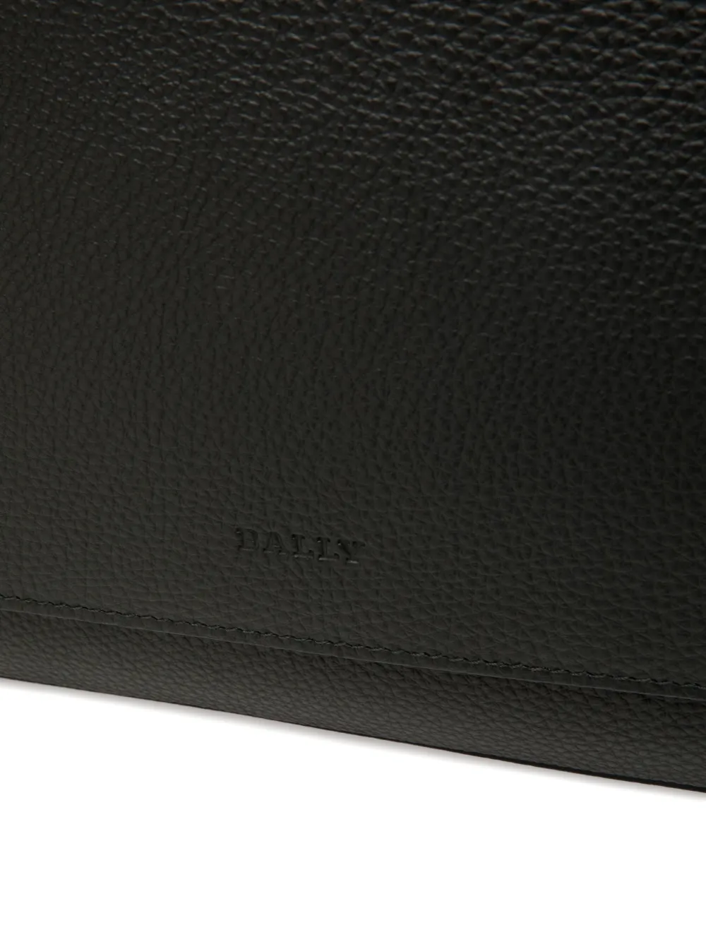 Bally Cadin leren messengertas Zwart