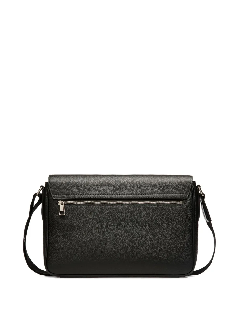 Bally Cadin leren messengertas Zwart