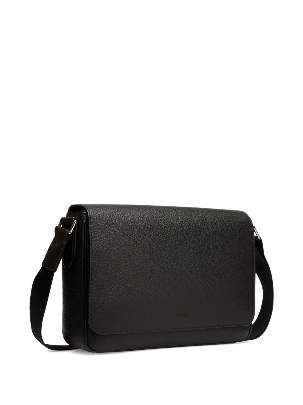Bally Cadin leren messengertas Zwart