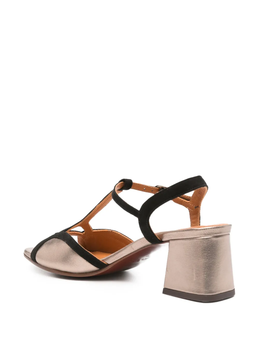Chie Mihara 65 mm Lipe leather t-bar sandals Zwart