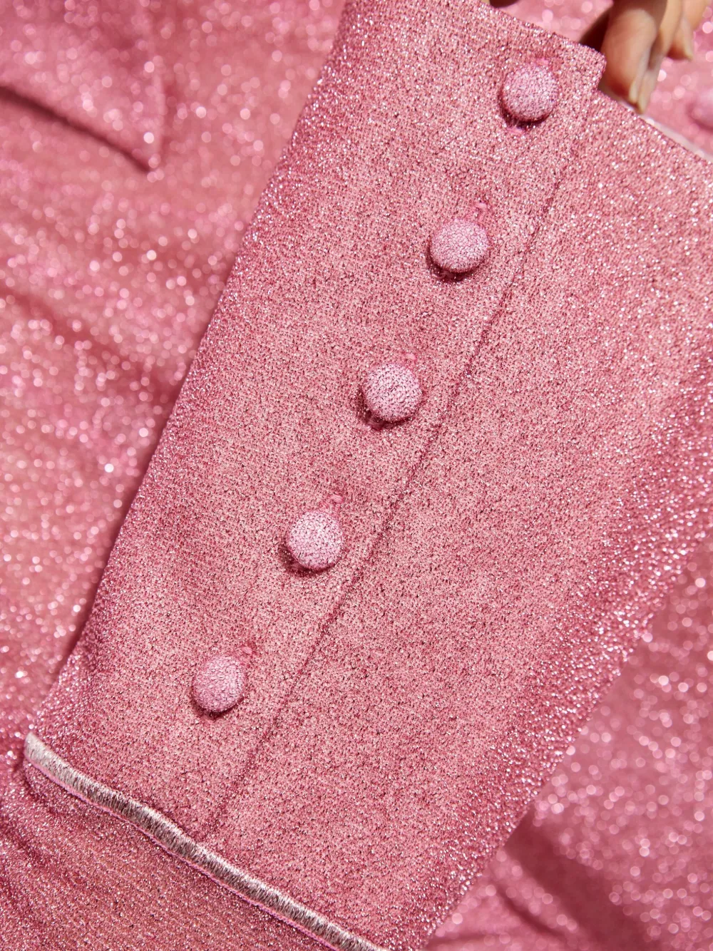 Oséree Oseree button-cuff shirt Roze