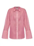 Oséree Oseree button-cuff shirt - Pink