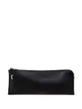 Rick Owens zip-fastening leather wallet - Black