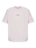 Stone Island logo-print cotton T-shirt - Pink