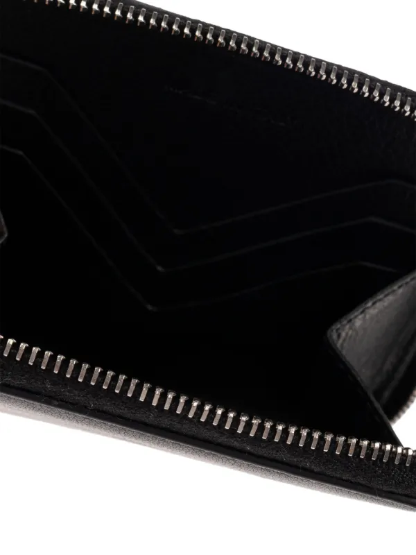 Rick Owens zip-around Leather Wallet | Black | FARFETCH