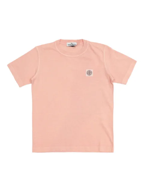 Stone Island Junior logo-patch T-shirt