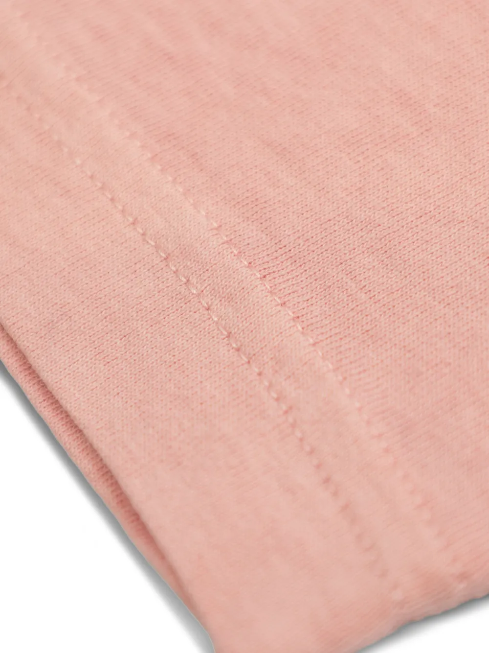Stone Island Junior logo-patch T-shirt Roze