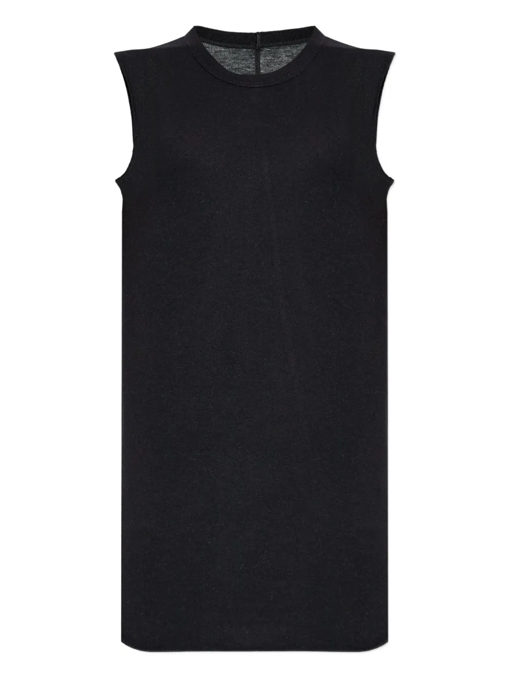 Rick Owens round-neck sleeveless vest | Black | Image 1