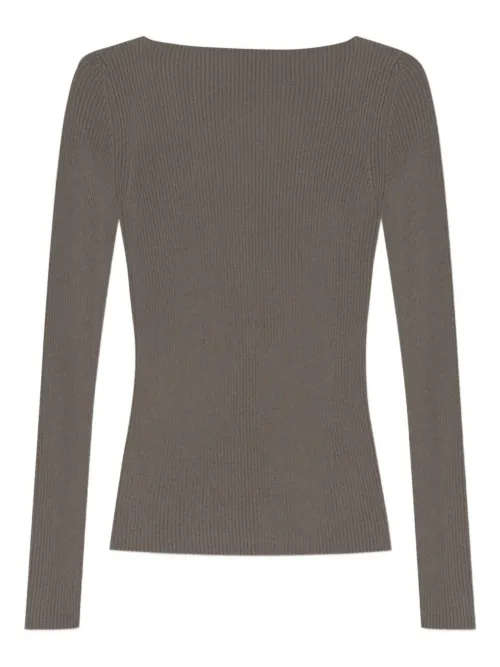 Pull nervuré à dos ouvert - Rick Owens - Modalova