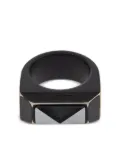 Rick Owens geometric ring - Black
