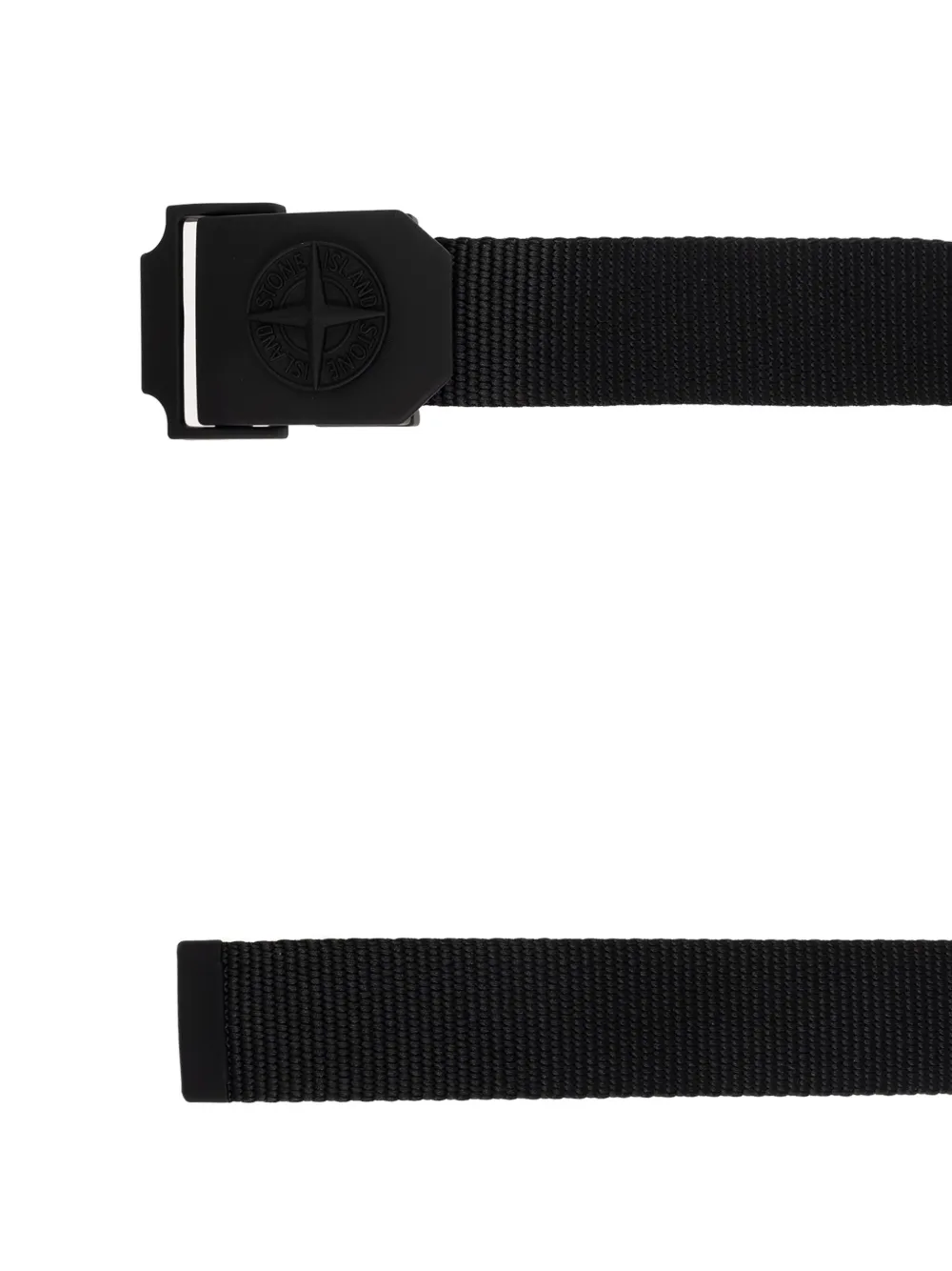 Stone Island logo-buckle tape belt | Image 2