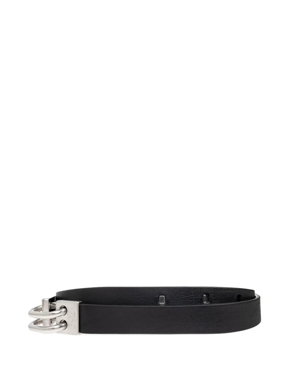 Rick Owens ^ leren riem Zwart