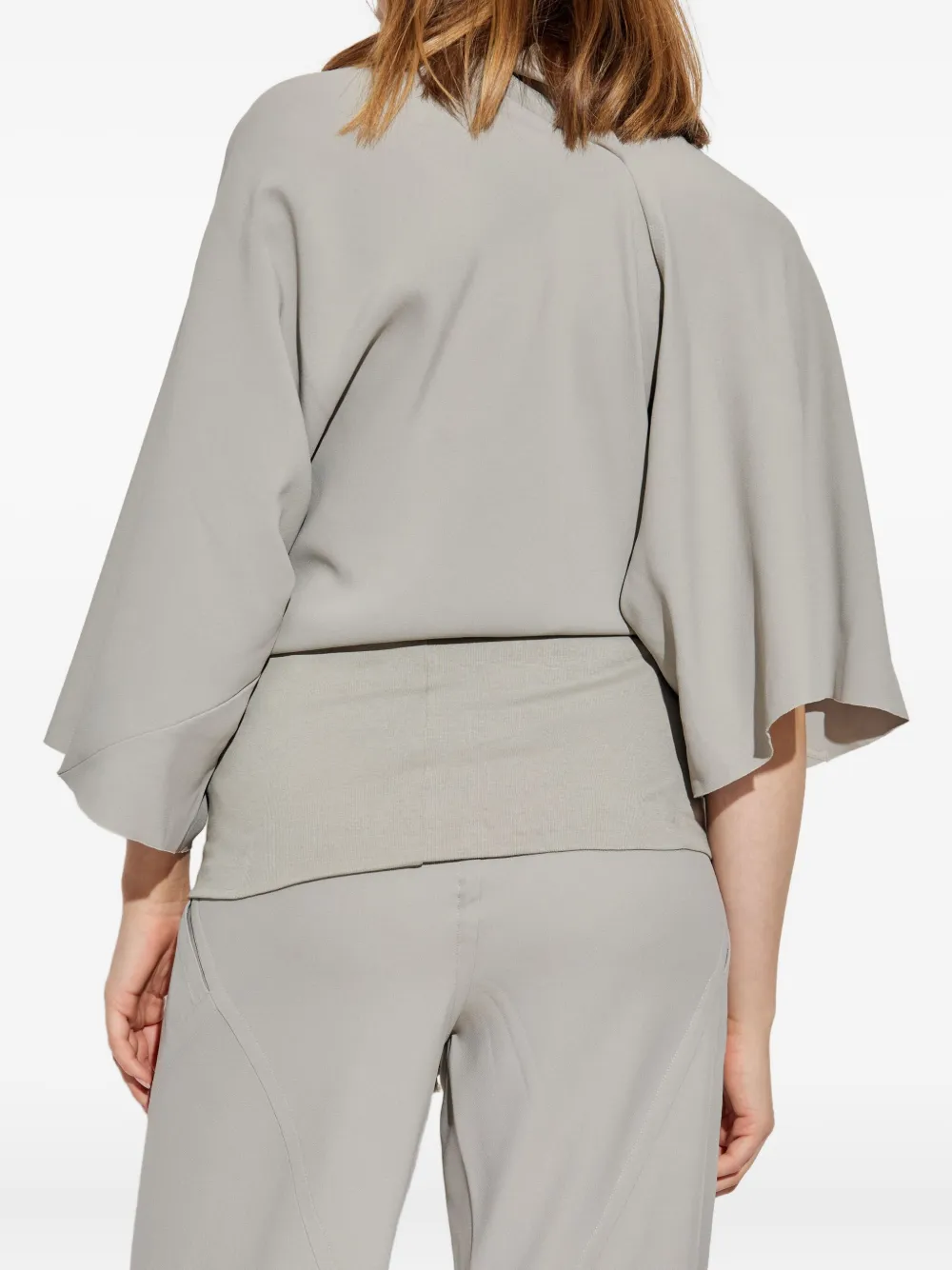 Rick Owens Top met col Grijs