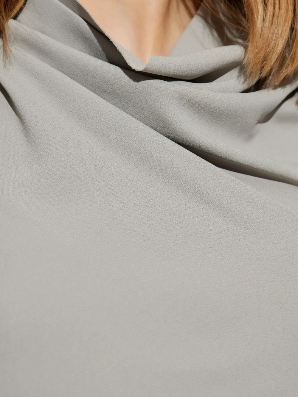 Rick Owens Top met col Grijs