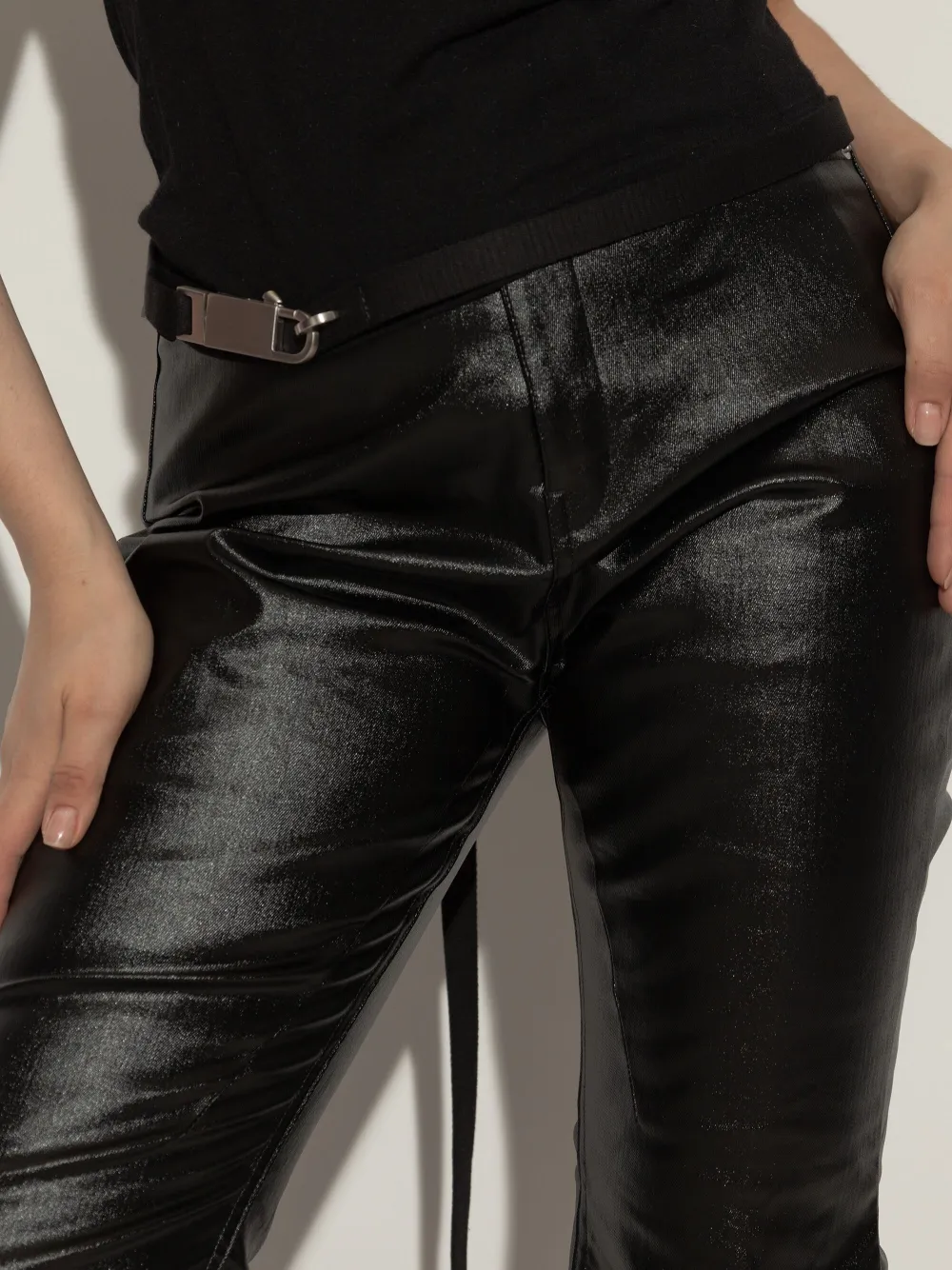 Rick Owens Katoenen riem Zwart
