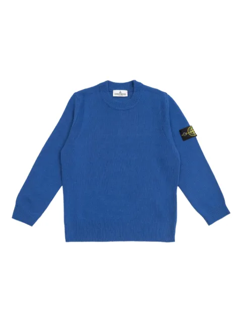 Stone Island Junior كنزة بشارة بوصلة