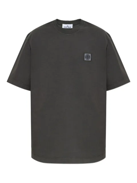 Stone Island logo-patch T-shirt