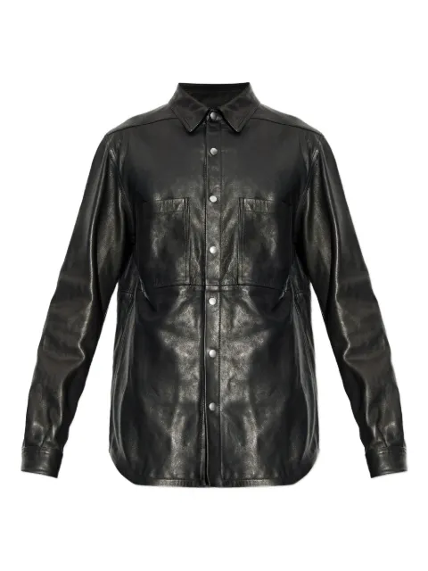 Rick Owens button-fastening flap-pocket shirt