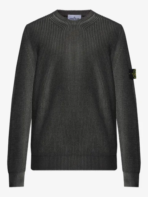 Stone Island suéter con parche del logo