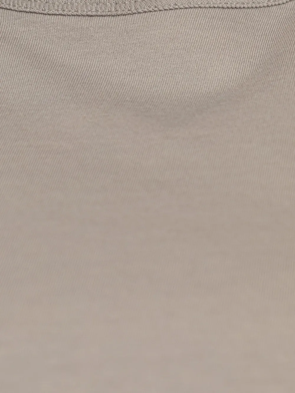 Rick Owens short-sleeve cotton T-shirt Beige