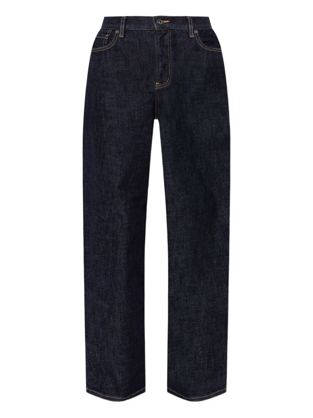 Self-Portrait 5-pockets straight jeans Blauw