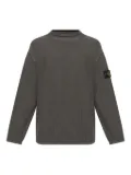 Stone Island Compass-badge knitted sweater - Grey