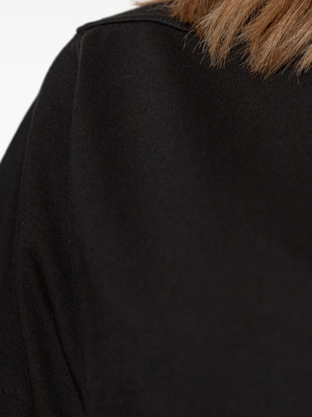 Rick Owens short-sleeve cotton T-shirt Zwart