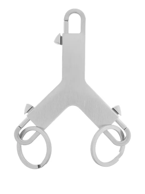 Rick Owens brushed keyring