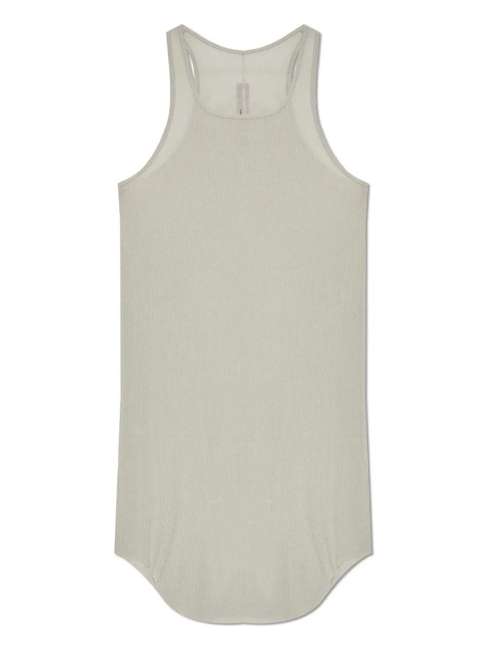 Rick Owens Geribbelde tanktop Beige