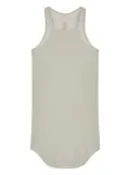 Rick Owens ribbed racerback tank top - Neutrals