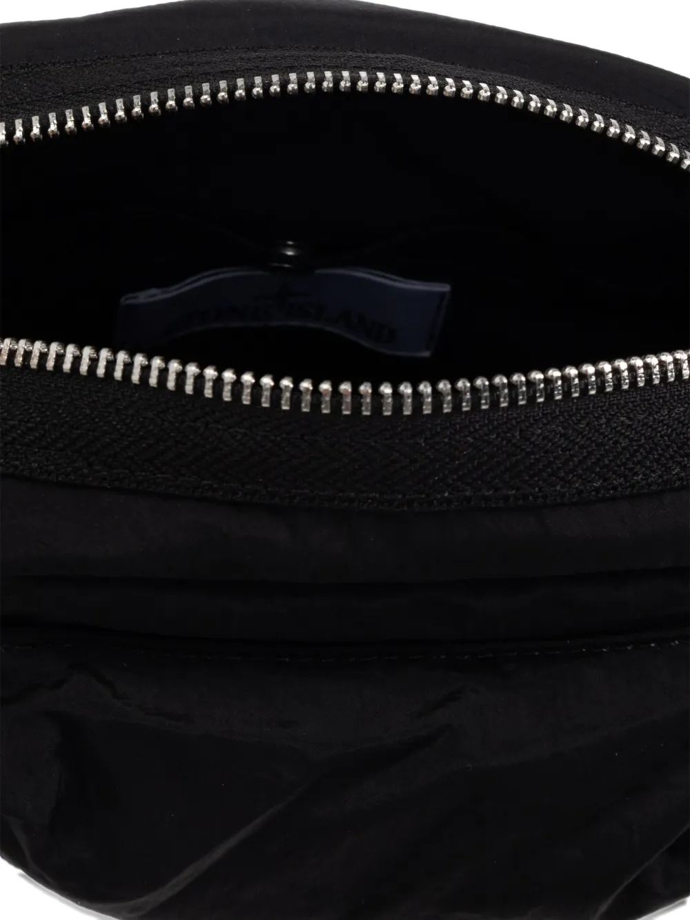 Stone Island zip-fastening messenger bag Zwart