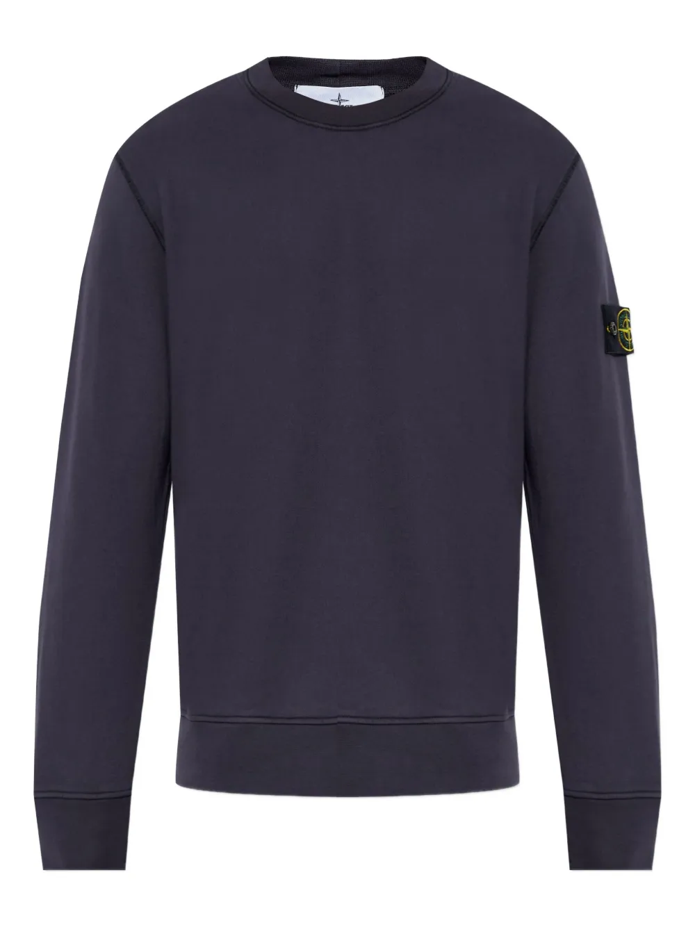 Stone Island Compass-patch sweatshirt Blauw