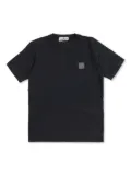 Stone Island Junior Compass-logo T-shirt - Black
