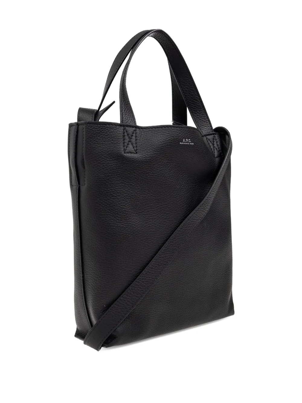 A.P.C. Shopper met handgreep Zwart