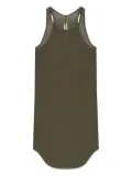 Rick Owens ribbed racerback tank top - Green