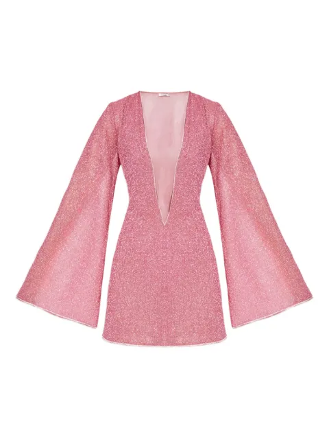 Oséree bell-sleeve mini dress