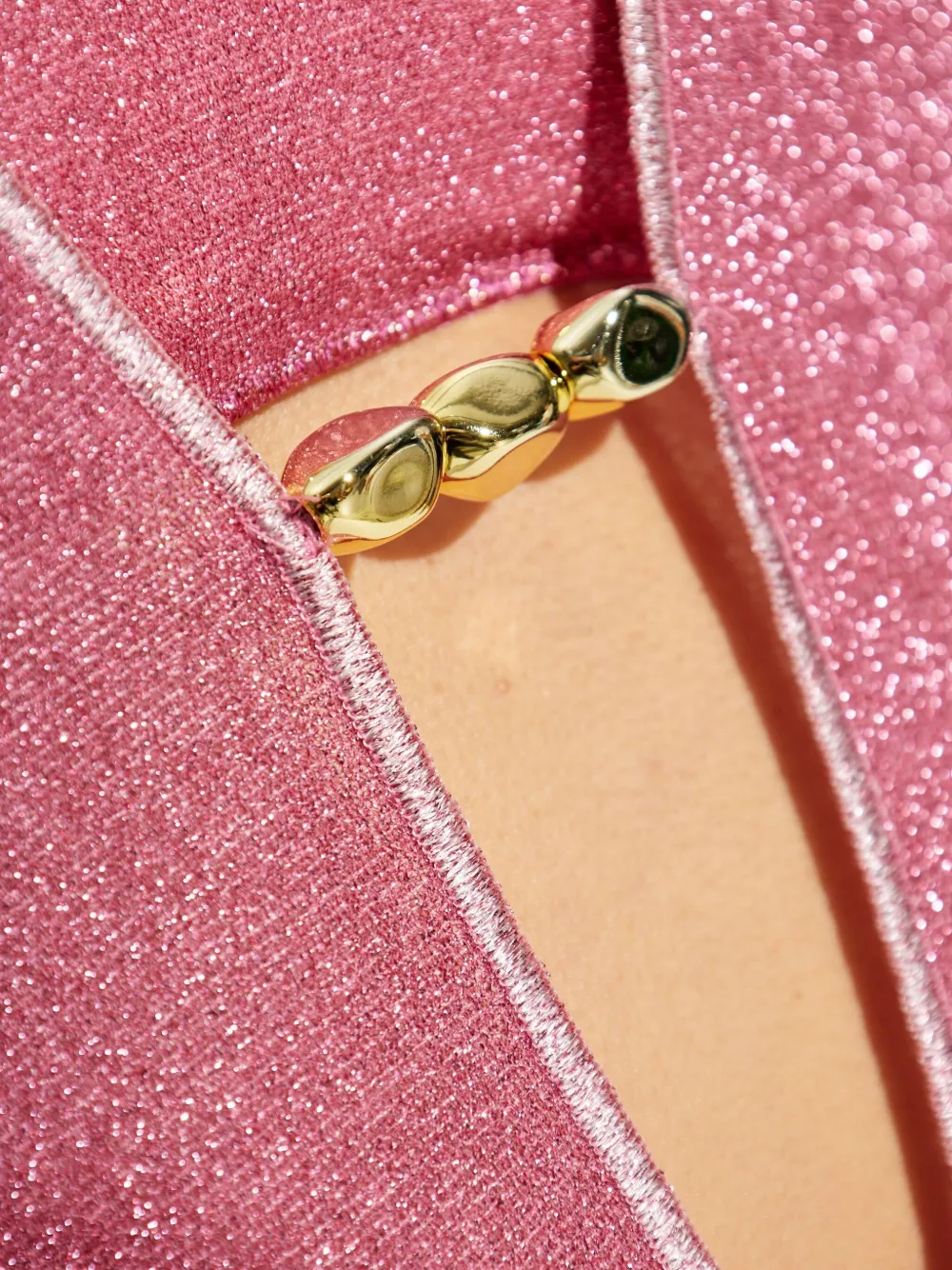 Oséree Mini-jurk met klokmouwen Roze