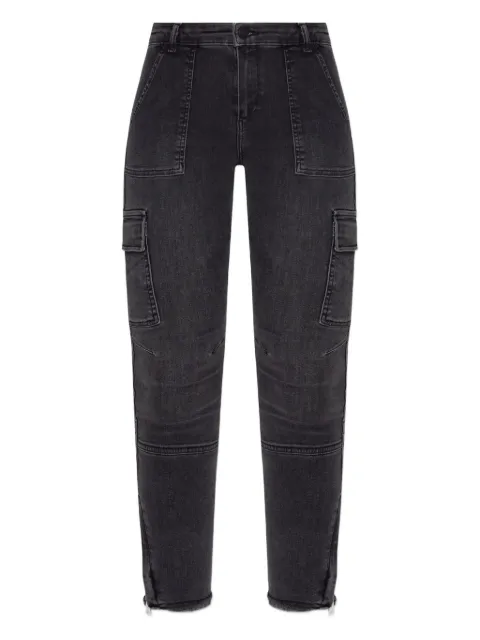 AllSaints Duran cargo-pocket frayed jeans