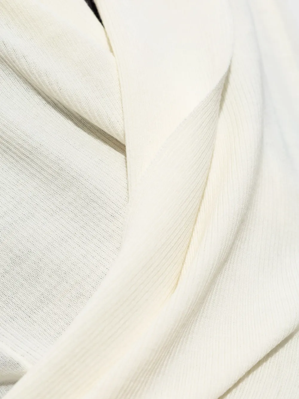 AllSaints Wollen wikkelvest Beige